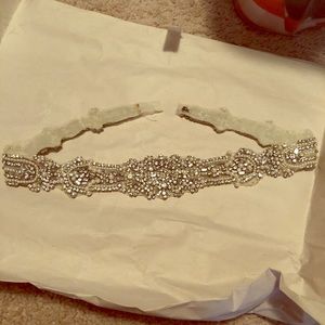 Crystal & Pearl Dress Belt